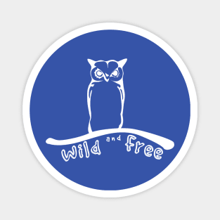 Wild and Free (W8) Magnet